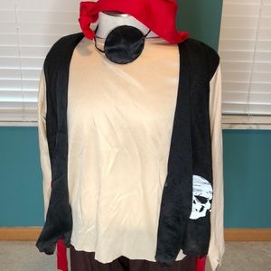 COSTUME - Pirate with Eye Patch and Bandana